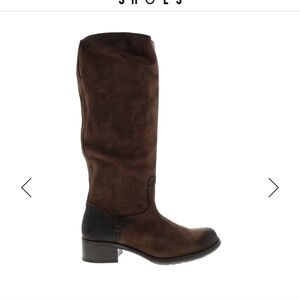 Frye Brown Suede Boots